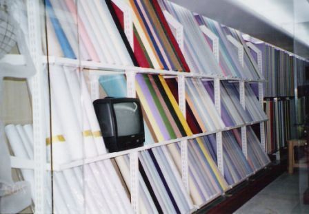 Folded garment display